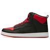 Lifestyle Series Synthetic Leather High-Top Skate Shoes Men Sneakers Black Red 91948088-3