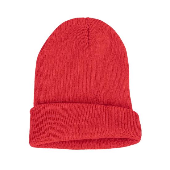Unisex Knitting Hat Solid Color Men Women Brimless Hat Winter Soft Breathable Warm Stretchy Hat Outdoor Wear