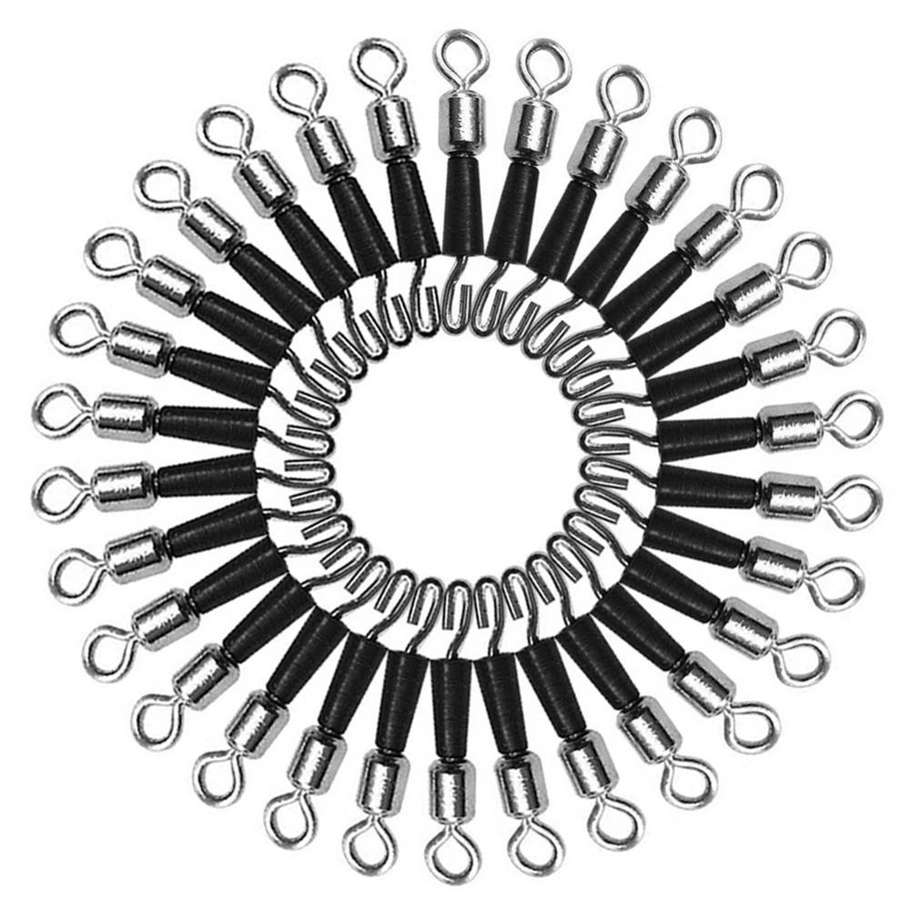 Вертлюжки Быстросъемное соединение Кольца Застежка-вертлюжок с подшипником Рыболовный крючок