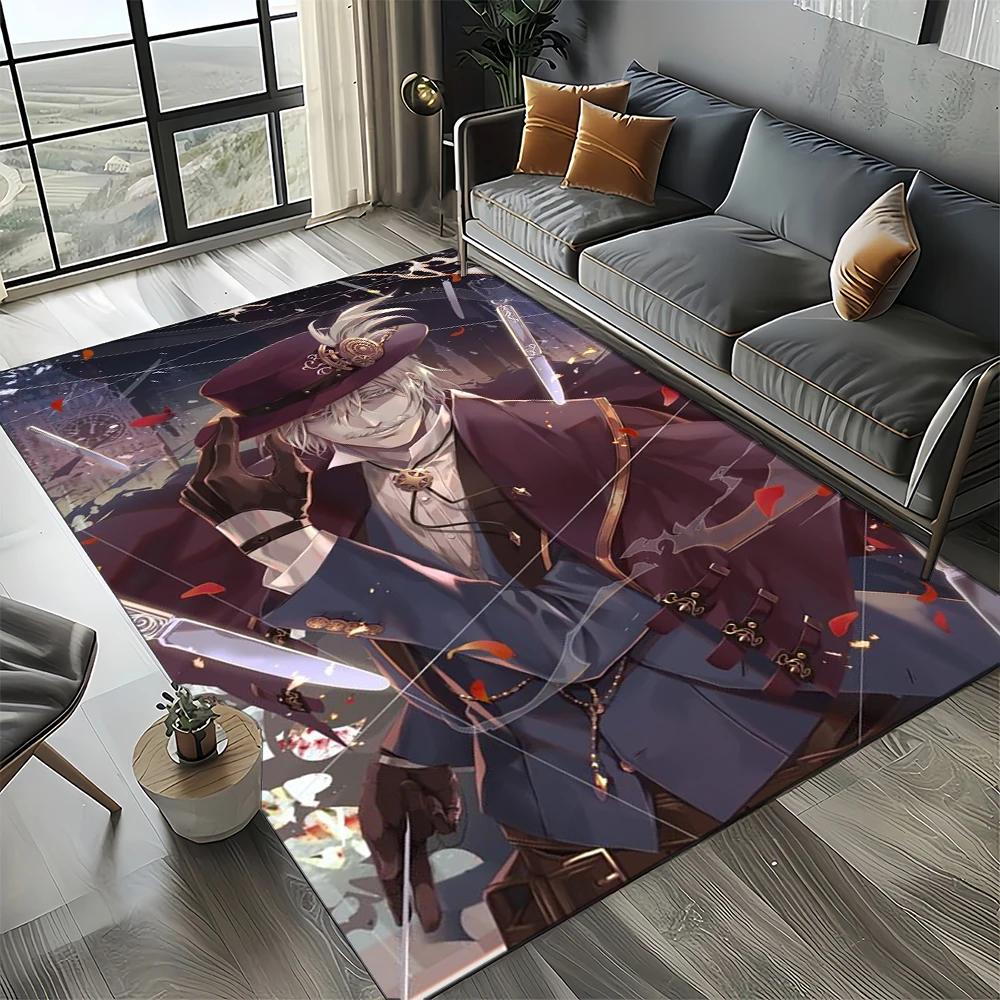 27 Style New Cartoon Record of Ragnarok Anime Carpet Rug for Living Room Bedroom Home Sofa Decoration,Kids Non-slip Floor Mat