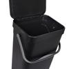 Plastic Kitchen Bowl for Mixing and Whipping, Tall and Deep, 1.5L