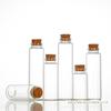 30mm Corked Glass Tube Bottle - for Candy, Capsules, Tea, or Flowers