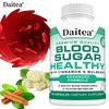 Daitea Blood Sugar Healthy Supplement with Cinnamon & Mulberry, 120 Capsules
