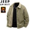 Мужская вельветовая куртка на флисовой подкладке JEEP SPIRIT