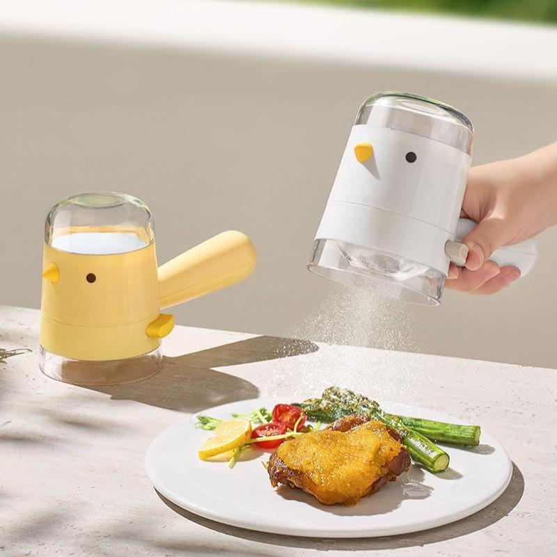 Креативный дизайн птицы, количественная банка для соли, бутылка для приправ, бытовая дозирующая банка для соли, банка для приправ, герметичная приправа