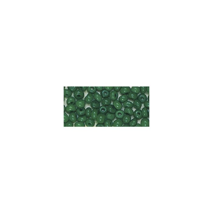 Rocailles, 2 mm ø, opaques, vert, boîte 17g