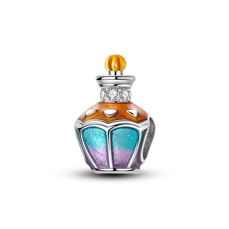 2025 Новейшие Красочные Шармы Бусины 925 Стерлинговая медь Розовые Подвески-Бабочки Подходят для Оригинального Браслета Mula DIY Циркониевая Маркировка