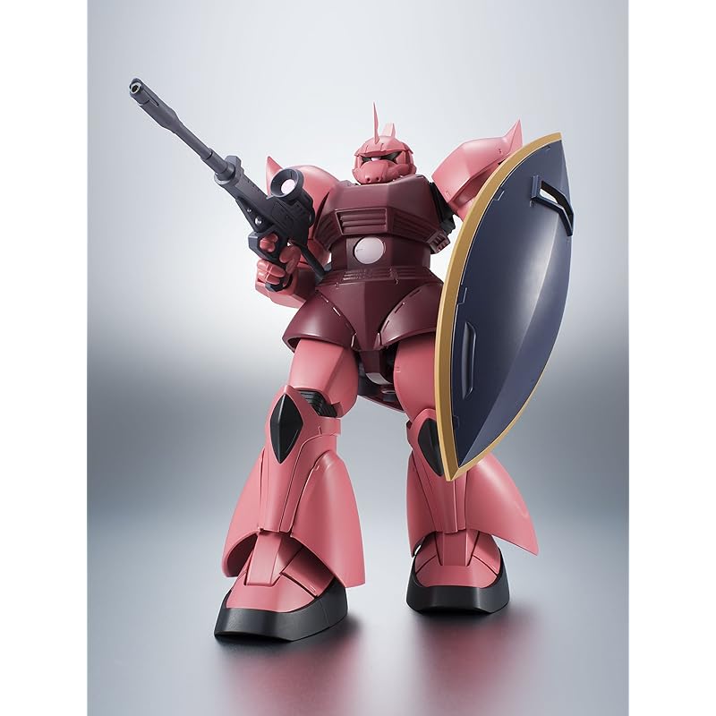 TAMASHII NATIONS ROBOT душа мобильного костюма гандам [SIDE MS] MS-14S Char's Gelgoog ver. АНИМЕ. Приблизительно 130 мм Изготовлен из АБС и ПВХ Окрашенный подвижный