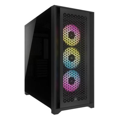 Корпус ПК - CORSAIR - FRAME 5000D RS ARGB Airflow - Средняя башня - Черный - CC-9011309-WW