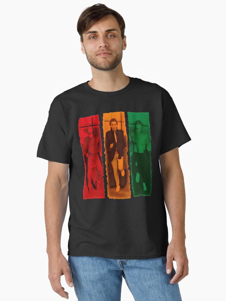 The Action The Three Color Panels Action Art Classic T-Shirt