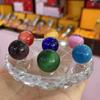 Ball Colorful Marble Games Cat's Eye Stone Glass Marbles Colorful Cat Eye Sphere Glass Ball Toys