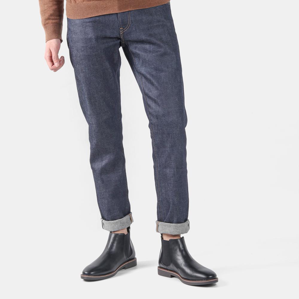 HECRAFTED SHOES/ Зимние мужские ботинки из искусственной кожи