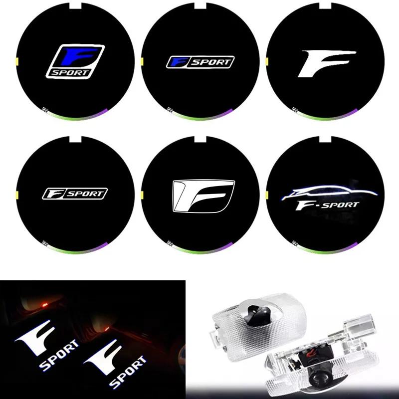 LED Car Door Projector Welcome Ghost Shadow Light Accessories For LEXUS F SPORT ES RX GX LS LX IS GS UX Series IS F IS250 IS350