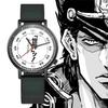 Наручные часы JoJo's Bizarre Adventure Куджо Джотаро Джорно Джованна Часы Кварцевые Легкие Популярные Персонажи Аниме Стиль Впечатление Косплей Инструмент Моэ Подарок