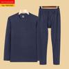 Men's Self-Heating Double-Sided Velvet Thermal Underwear Set - Thickened for Autumn and Winter