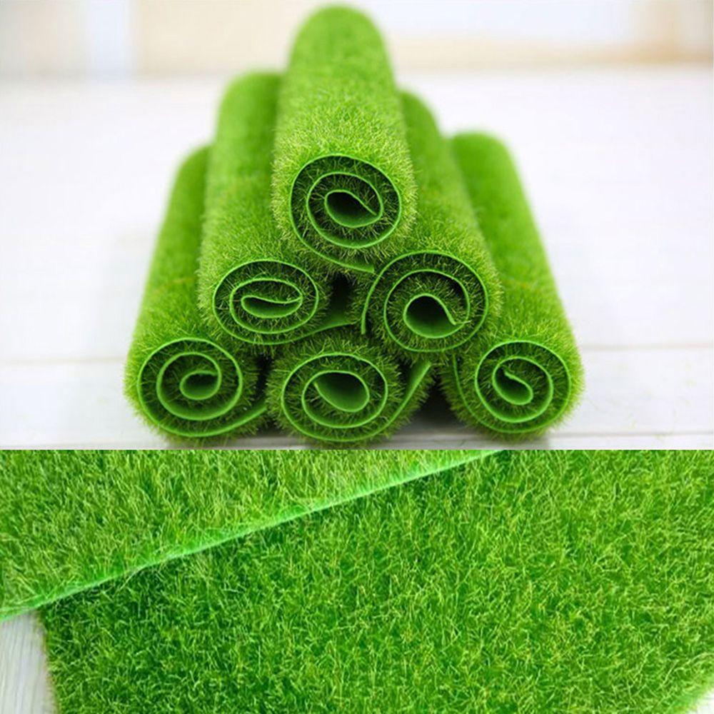 DIY Moss Artificial Simulation Turf Carpet Fake Lawn