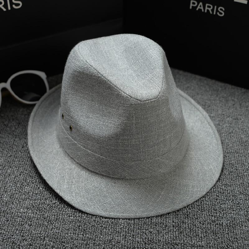 [Cotton And Linen Fabrics] [By Size] Men'S And Women'S Panama Jazz Hats, Sun Hats, Top Hats, Sun Hats