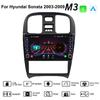 Android WIFI For Hyundai Sonata 2003-2009 With Button Knob Car Radio Multimedia Video Player 2 Din Carplay GPS Autoraido 2+32GB