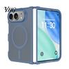 Anti Yellowing Phone Cover Magnetic Matte Case for iPhone 2026 New, Full Hinge Oxidation Material Protection, Not Military-Grade Drop Protection