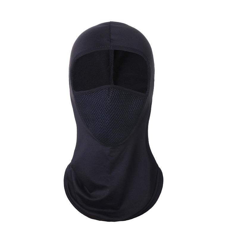 Full Face Anti-UV Sunscreen Headset Outdoor Ice Silk Mask Thin Milk Silk Sports Neck Cover