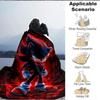 1pc Shadow Sonic Soft Skin-Friendly Flannel with Digital Printing, Various Sizes Available for Family, Friends, Birthday004