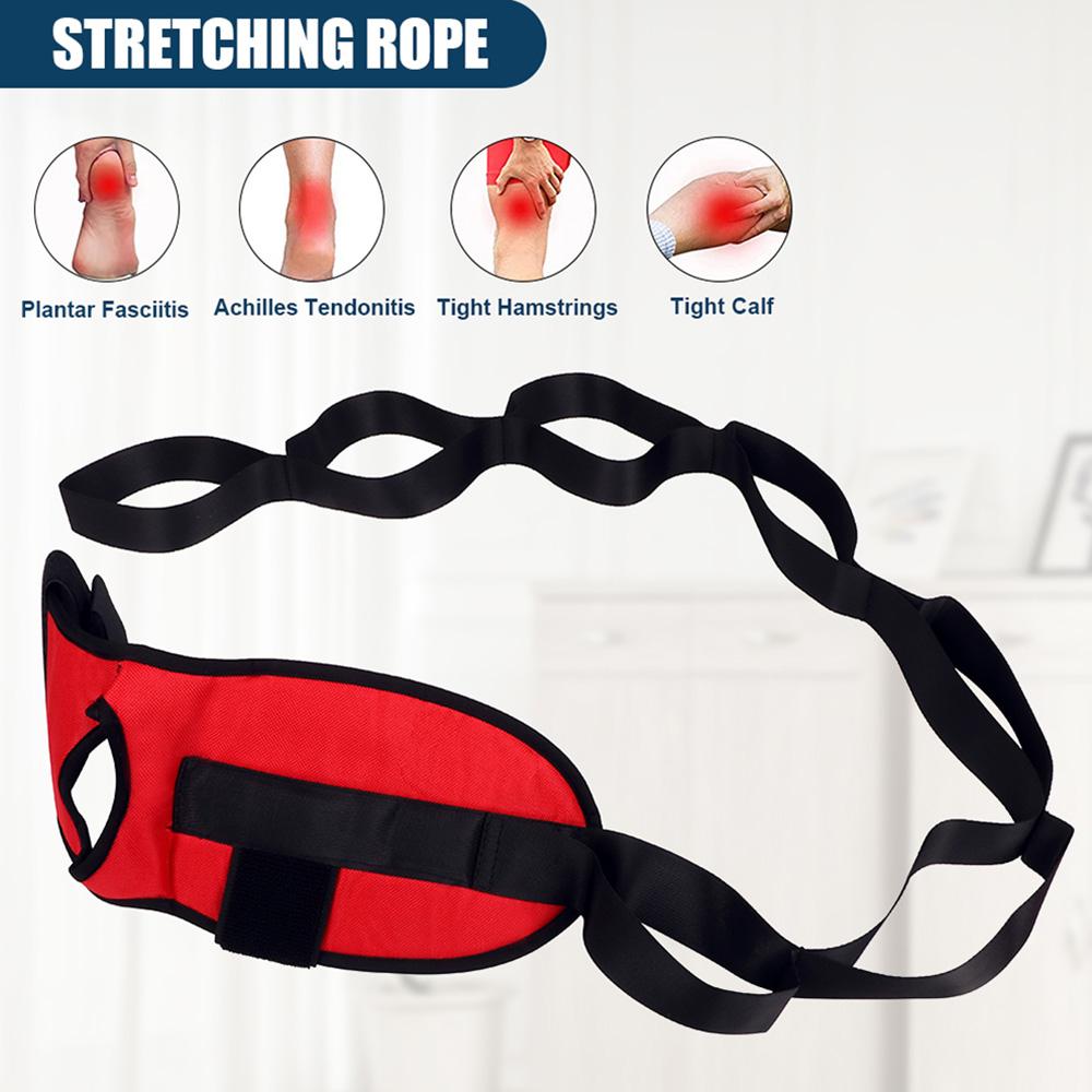 7 петель для йоги, эластичный ремень, мужской и женский, растяжитель для фасции, йога, нога, щиколотка, поддержка, тренировочные эластичные ленты для упражнений