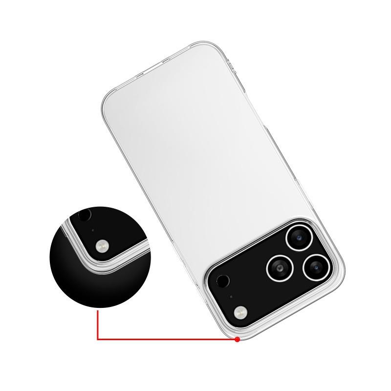 Подходит для iPhone17Air ультратонкий прозрачный чехол для мобильного телефона Apple 16promax/14/15/XR высокой четкости водостойкий чехол
