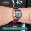Эластичный нейлоновый ремешок плетеный для Casio AE-1200 1300 W218 A168 W800H SGW400 F91W F84 Мужской ремешок для часов Магнитная застежка аксессуар 18 мм