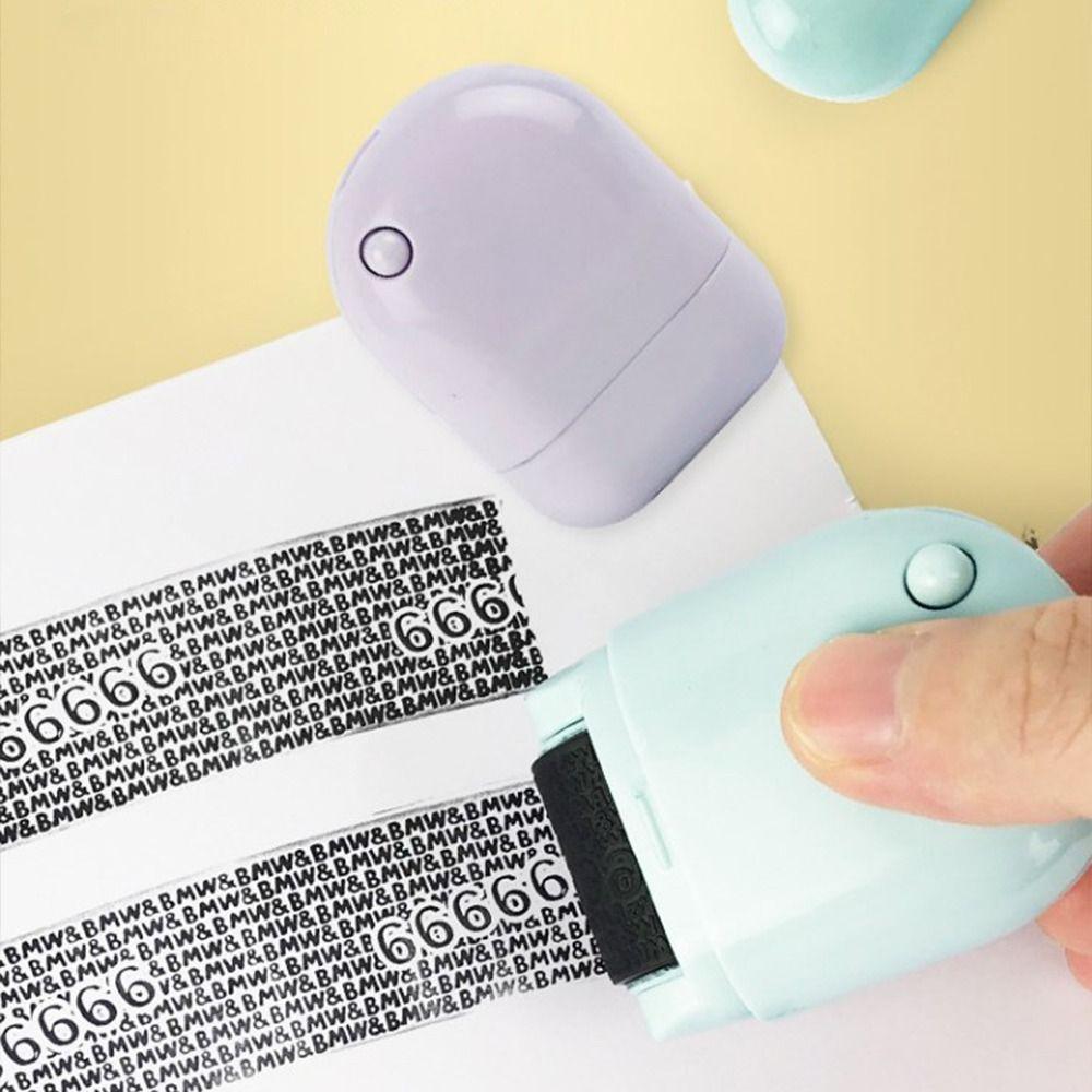 Экспресс-распаковка, роликовый штамп безопасности, экспресс-аппликатор счетов, офис конфиденциальной печати