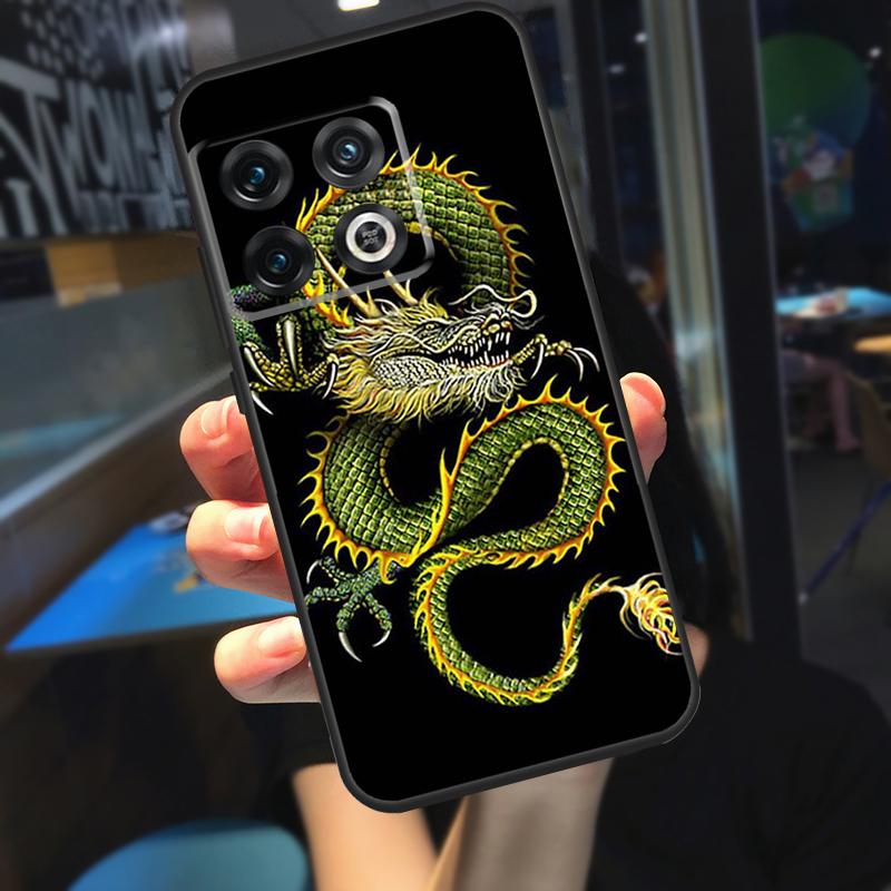 Чехол Chinese Dragon для OnePlus 10T 8T 9RT 12 13 13R 11 9 10 Pro OnePlus Nord 4 CE 2 3 Lite N20 N30