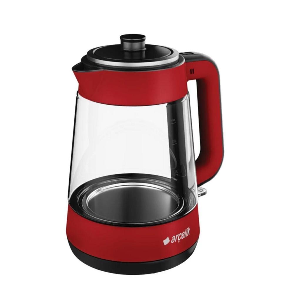 Arçelik CM 6964 K Recital Tiryaki Glass 2 Lt Автоматическая электрическая машина для приготовления турецкого чая Чайник Самовар Чайник Чайник