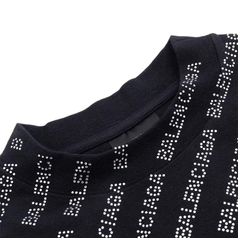 Balenciaga Футболка Свободный крой Мужская Черная 730402TNVQ91073