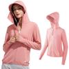 Раш УФ Солнце Длинный Раш Крутой к УФ Защите [Ferenbros] Женский Защита, Розовый, Защита, Толстовка с капюшоном, Крутой, Защита, Лето, Рукав, Защита, Прикосновение,