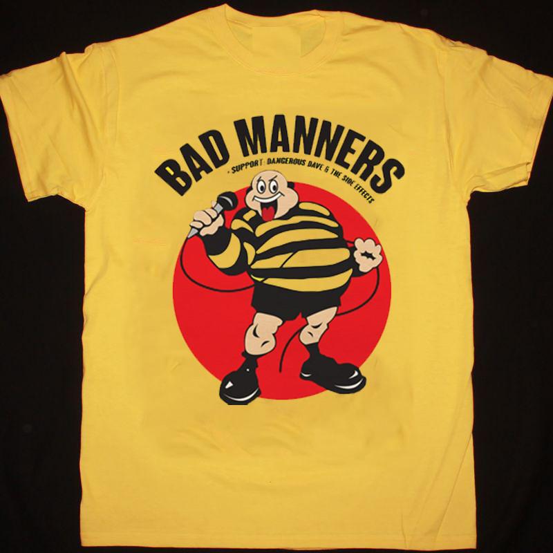 Bad Manners Band Музыкальный Подарок Для Фаната Желтый Все Размеры S-2345XL Футболка Унисекс Футболка