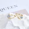 S925 Silver Moissanite Female Earrings Drop Fashion 1 Carat D Color Moissanite Earrings For Girl Birthday Gifts