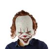 Маска клоуна Пеннивайза Стивена Кинга, костюм для косплея на Хэллоуин, полная маска