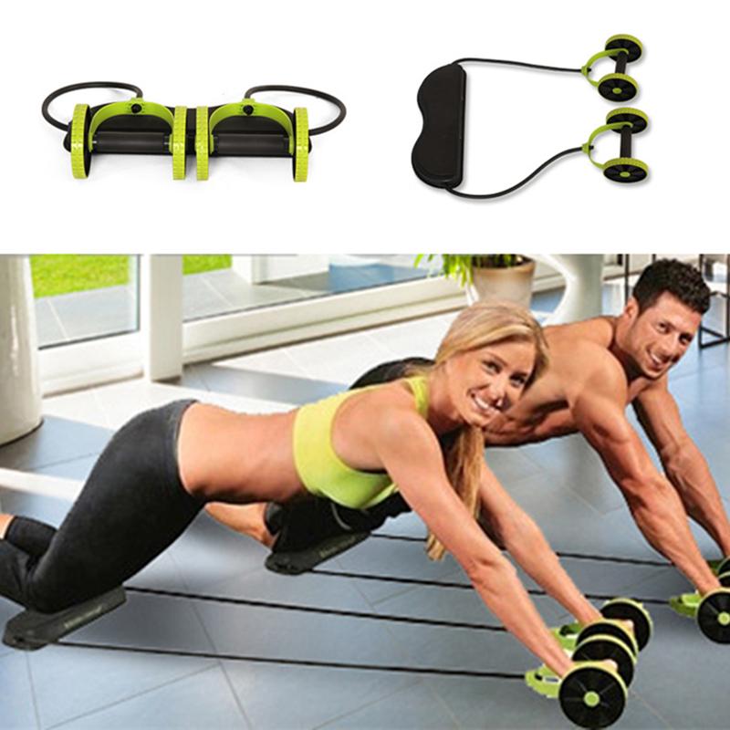 Home Gym Equipment Sport Core Roller Professional Ab Wheel Roller Supports Abdominal Workout Machine