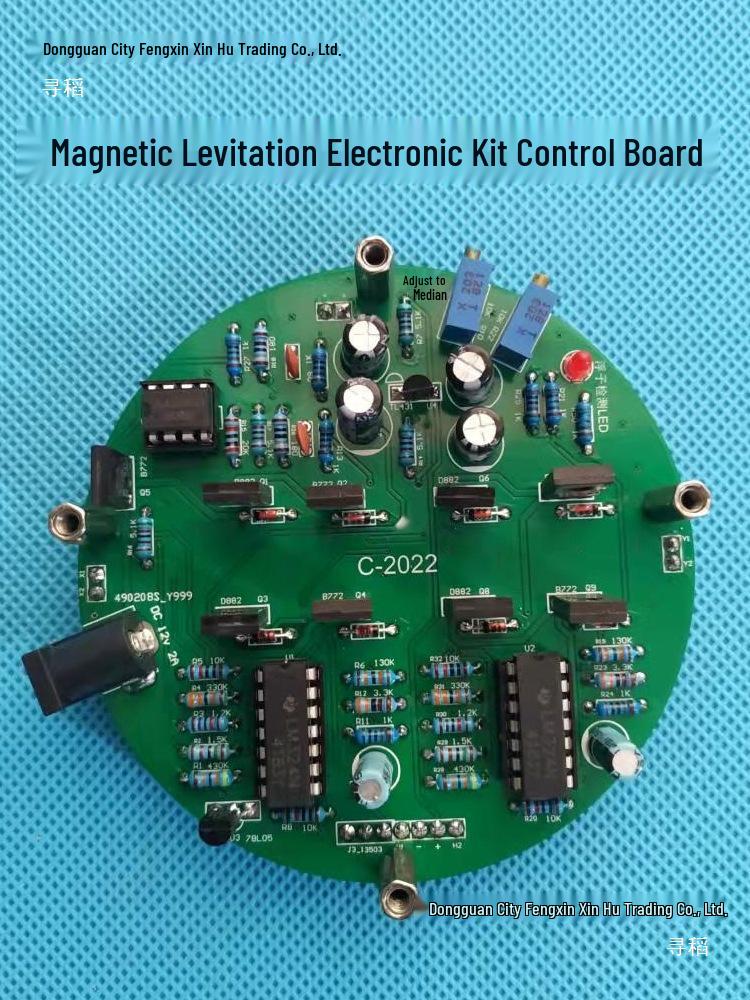 Набор для магнитной левитации своими руками: Практика пайки и творческие эксперименты с электроникой
