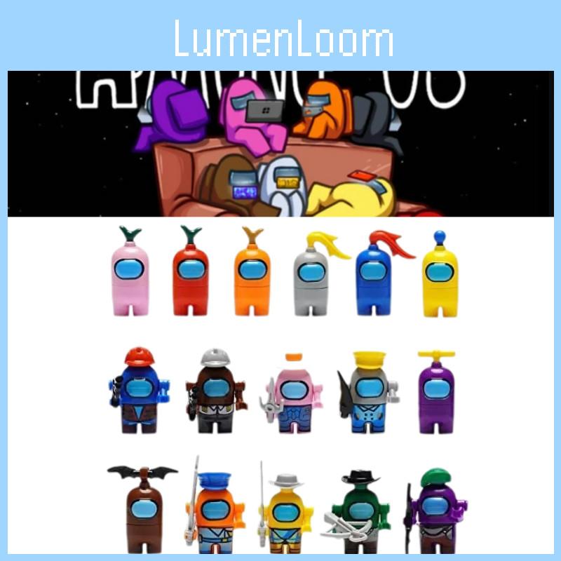 Увлекательные Космос Среди Нас 16 Персонажей Мини Конструкторы Идеально Подходят Для Детских Игр