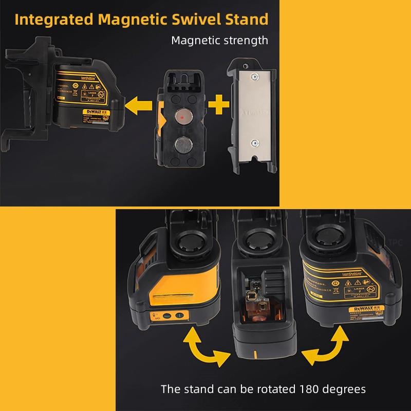 50M Высокоточный Зеленый Световой Лазерный Нивелир Портативный Автоматический Нивелирный Луч Линии Измерения Инструмент