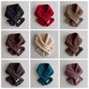 Trendy Kids Woven Neckerchief Elastic Winter Cross Muffler Versatile Children Knitted Scarf  Warmer