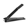 Black Finger Toe Slope Flat Shape Nail Clipper Cutter Pedicure Nail Care Nail Trimmer