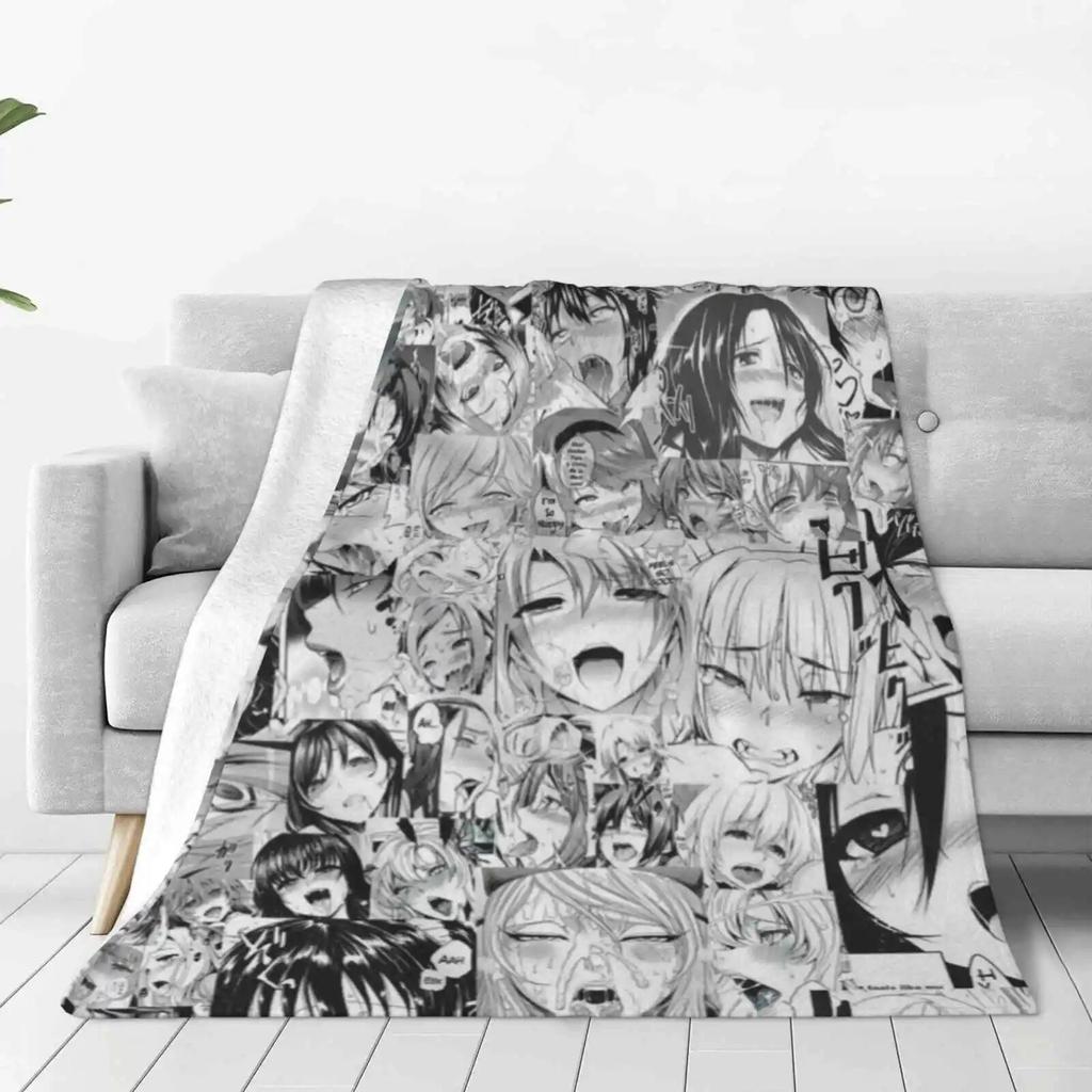 Aygo Hentai Anime Face All Sizes Soft Cover Blanket Home Decor Bedding Aygo Hentai Anime Girl