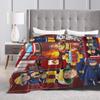 Fireman Sam Blankets Fleece Summer Air Conditioning Firefighters Cartoon  Multifunction Throw Blankets for Sofa Travel Bedspread