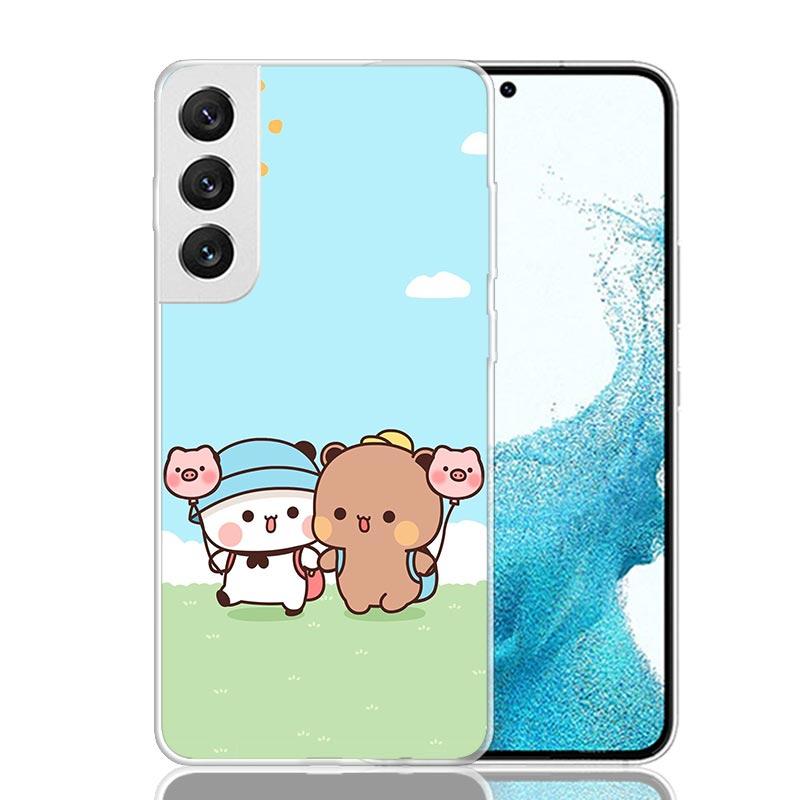Bubu Dudu Cartoon Cute Phone Case For Samsung Galaxy S26 Ultra S23 S24 S25 Edge S20 FE S21 S22 Plus Soft Print Shell Cover Funda