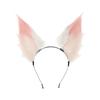 Anime Headband for Party Japanese Animal Ear Hairhoop Teens Halloween Theme Party Hairband Masquerades Costume Accessory