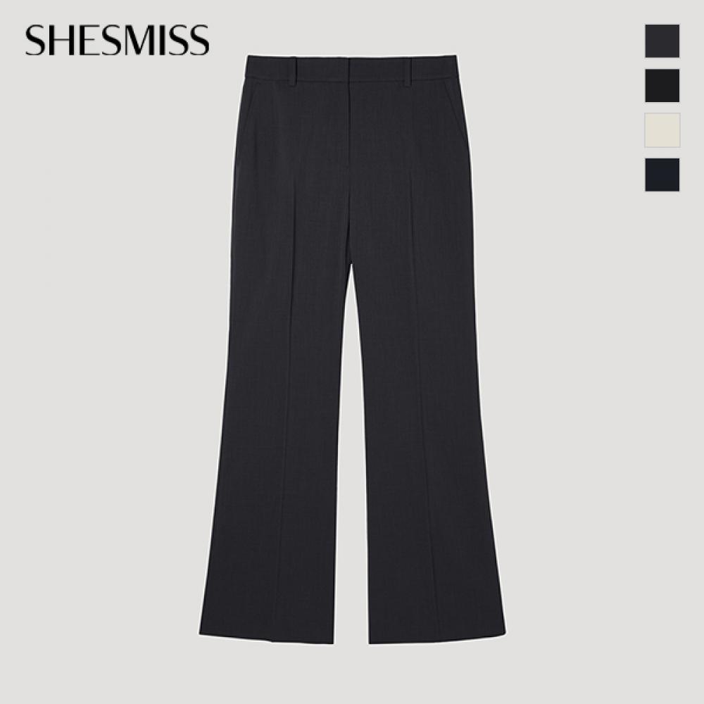 [shs Miss] Semi Boot Cut Set Up Pants Swsslp22080