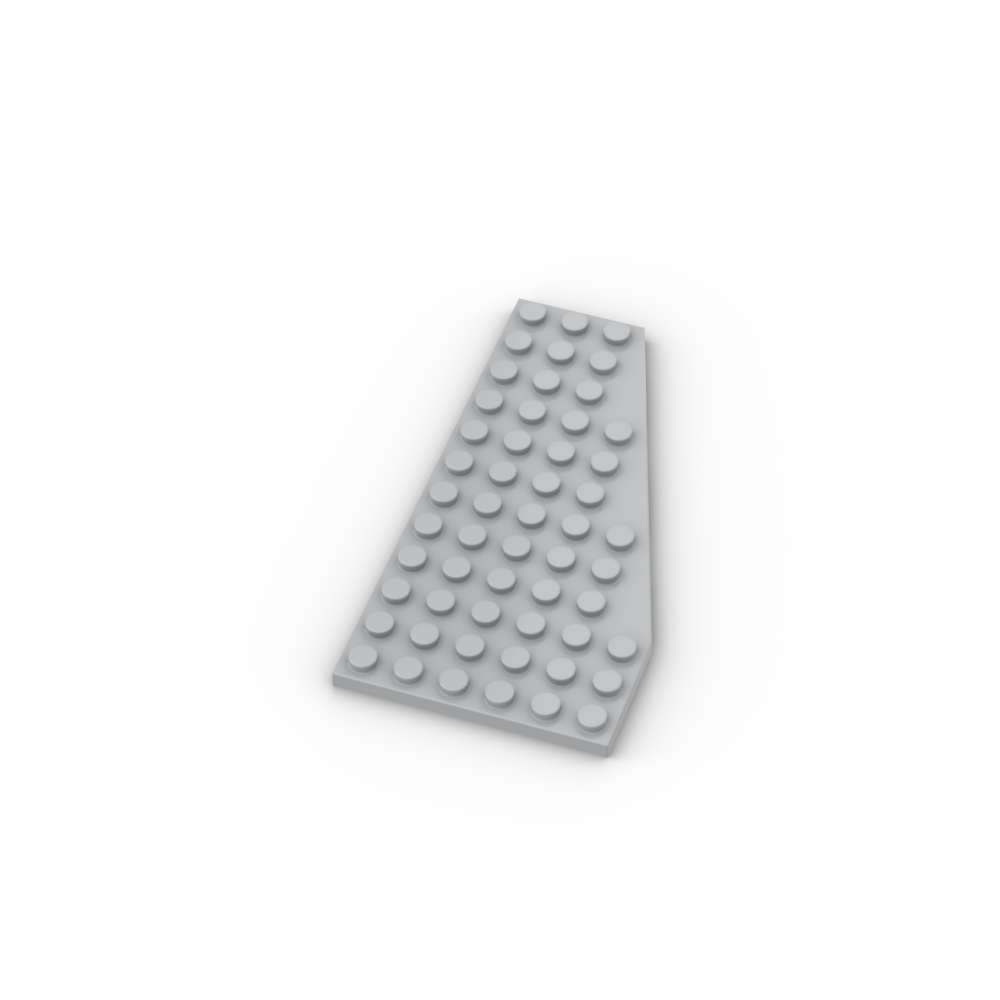 MOC 1 шт. 30355 30356 Клин 12x6 Набор Строительных Блоков Пластина Левая Правая Доска Кирпичик Частица Обучающая Игрушка Подарок на День Рождения Ребенку