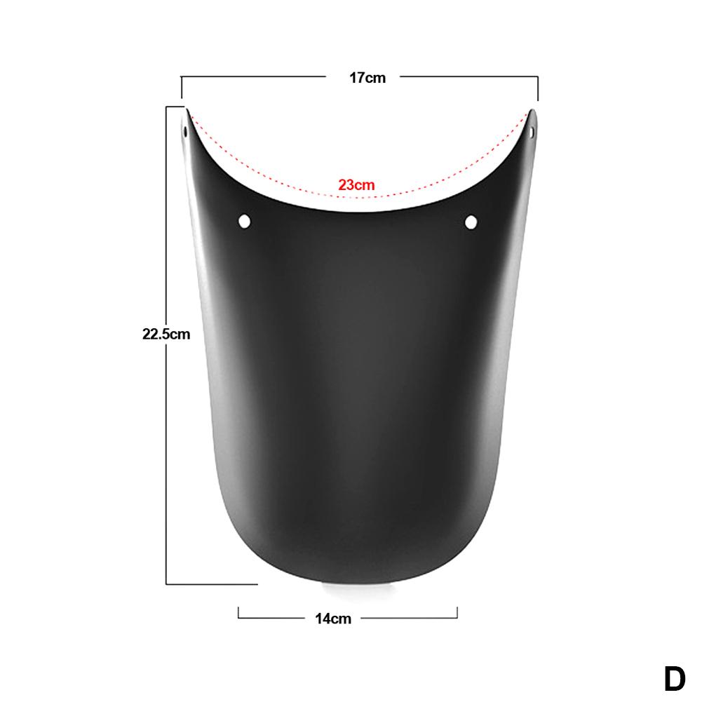 Универсальный удлинитель для мотоцикла, удлинение переднего крыла, удлинитель заднего и переднего колеса, брызговик, брызговик, 4 размера