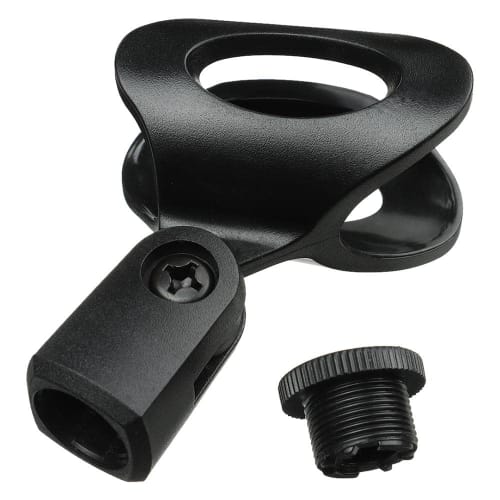 4-Pack Microphone Clips, Universal Wired/Wireless Microphone Mount Holder for Mic Stands